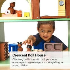 Excellerations® Crescent Doll House -Children School Supplies S1023371 1