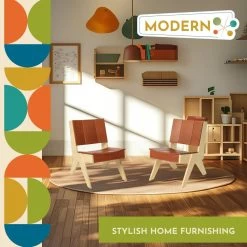 Excellerations® Natural Plywood Lounge Chair -Children School Supplies S1024525 4