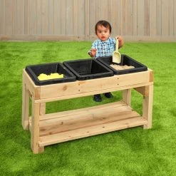 Infant 3 Bin Sensory Table - 14"H -Children School Supplies S1032470 1