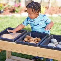 Infant 3 Bin Sensory Table - 14"H -Children School Supplies S1032470 2