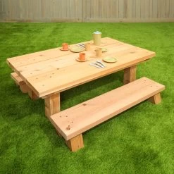 Infant Table And Benches - 5"H Seat & 14"H Table -Children School Supplies S1032543 3