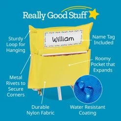 Store More Classic Chair Pocket Single Color - 1 Chair Pocket 5 Store More Classic Chair Pocket Single Color - 1 Chair Pocket -Children School Supplies S1044229 1