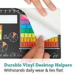 Really Good Stuff® Boho Self-Adhesive Vinyl Desktop Helpers™ - Set Of 24 - Primary -Children School Supplies S1044434 1