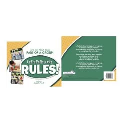 Excellerations® Let’s Talk About Being Part Of A Group Book Set - 4 Books -Children School Supplies S1044555 2
