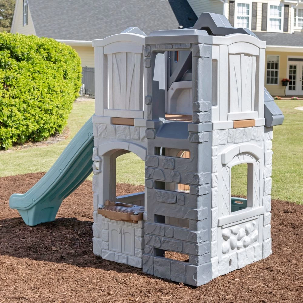 Step2 Enchanting Adventures 2-Story Playhouse & Slide 4 Step2 Enchanting Adventures 2-Story Playhouse & Slide - Image 4