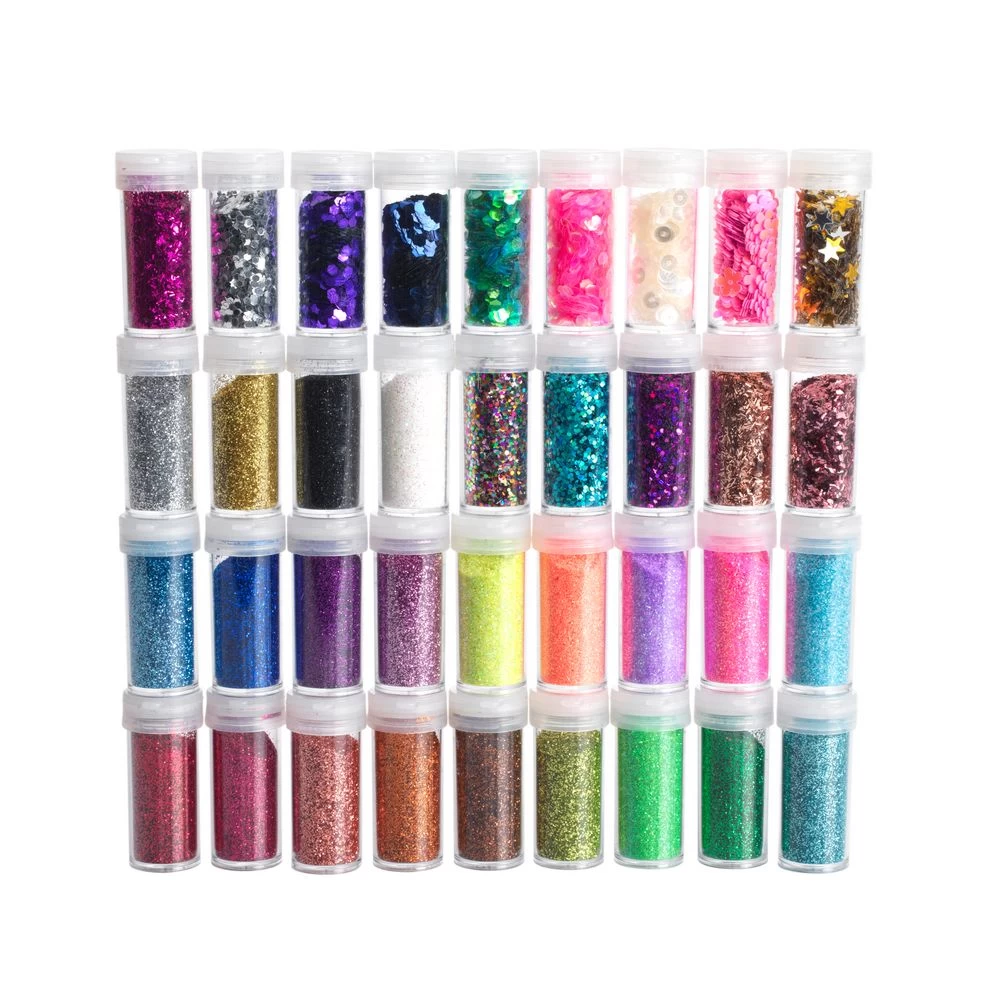 Colorations® Glitter & Shimmer Set - Decorating Supplies With BONUS Flower Jewels 3 Colorations® Glitter & Shimmer Set - Decorating Supplies With BONUS Flower Jewels - Image 3