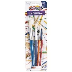 Colorations® Art Case With 4 Oz Paints And Brushes -Children School Supplies S1059910 1
