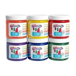 Colorations® Art Case With 4 Oz Paints And Brushes -Children School Supplies S1059910 3