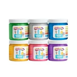 Colorations® Art Case With 4 Oz Paints And Brushes -Children School Supplies S1059910 4