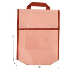 Really Good Stuff® Boho Book Pouch Medium - Peach Book Pouch With Clay Trim - Single -Children School Supplies S1065257 5