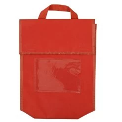 Really Good Stuff® Boho Book Pouch Medium -Clay Book Pouch With Clay Trim - Single