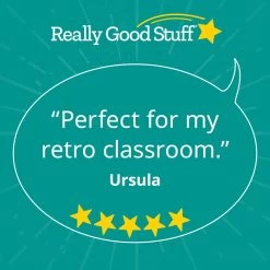 Really Good Stuff® Boho Chair Pocket Classic -Peach Chair Pocket With Clay Trim - Single -Children School Supplies S1065317 6