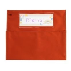 Really Good Stuff® Boho Chair Pocket Classic -Clay Chair Pocket With Clay Trim - Single