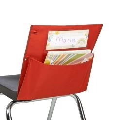 Really Good Stuff® Boho Chair Pocket Classic -Clay Chair Pocket With Clay Trim - Single -Children School Supplies S1065347 1