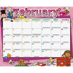 Really Good Stuff® Monthly Calendar Pages And Stickers 2023-2024 Double Sided Primary -Children School Supplies S1066540 1