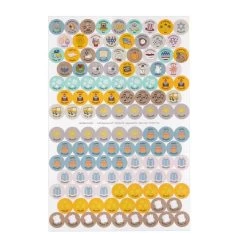 Really Good Stuff® Boho Monthly Calendar Pages And Stickers 2023-2024 Double Sided -Children School Supplies S1066547 4