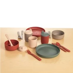 Dantoy Tiny Bio-based Dinnertime Set -Children School Supplies S1079960 1