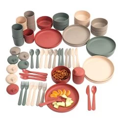 Dantoy Tiny Bio-based Dinnertime Set -Children School Supplies S1079960 3