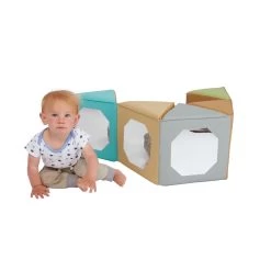 Environments® Natural Multi-Image Mirror Pentagon -Children School Supplies S1082090 4