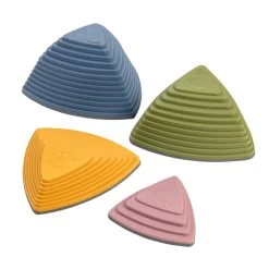 Excellerations® Natural River Stones - Set Of 18 -Children School Supplies S1085219 1