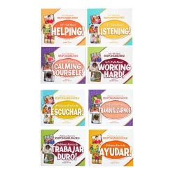 Excellerations® English & Spanish Let's Talk About Responsibilities Book Set - 8 Books