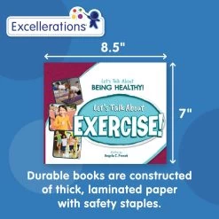 Excellerations® English & Spanish Let's Talk About My Actions Book Set - 8 Books -Children School Supplies S1127588 1