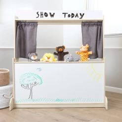 Environments® Puppet Theatre With Dry Erase Board - Assembled -Children School Supplies S1129327 5