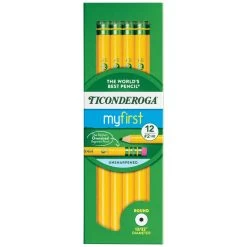 Ticonderoga® Large No.2 Pencils With Eraser - 144 Pieces