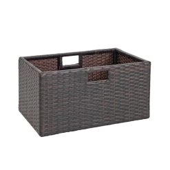 Excellerations® Wicker Shelf With Two Large Baskets -Children School Supplies S1165378 1