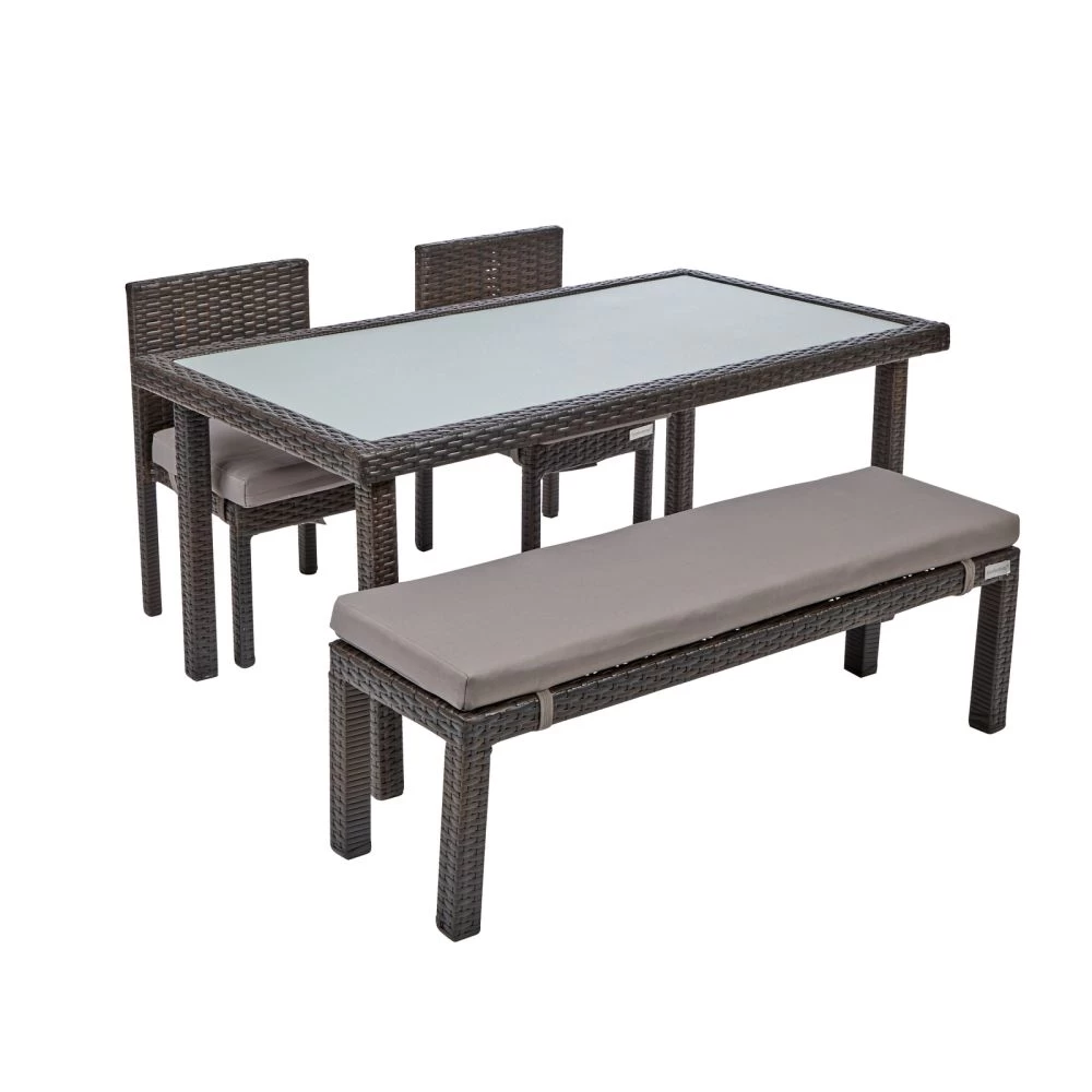 Excellerations® Outdoor Set - 2 Chairs, 1 Bench, & 1 Table 21" (Preschool Height) 1 Excellerations® Outdoor Set - 2 Chairs, 1 Bench, & 1 Table 21" (Preschool Height)