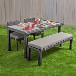 Excellerations® Outdoor Set - 2 Chairs, 1 Bench, & 1 Table 21" (Preschool Height) 11 Excellerations® Outdoor Set - 2 Chairs, 1 Bench, & 1 Table 21" (Preschool Height) -Children School Supplies S1178675 2