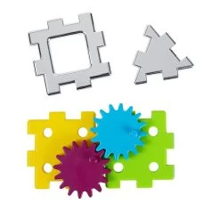 Polydron My First Gears And Mirrors Set -Children School Supplies S1191299 1