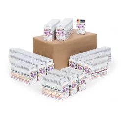 Colorations® Classroom Value Bulk Crayons, 8 Colors, 288 Packs