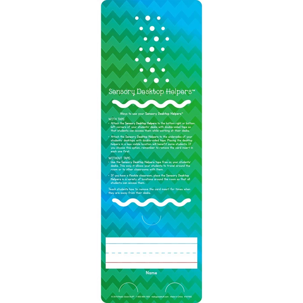 Really Good Stuff® Self-Calm Desktop Helpers- Set Of 24 6 Really Good Stuff® Self-Calm Desktop Helpers- Set Of 24 - Image 6