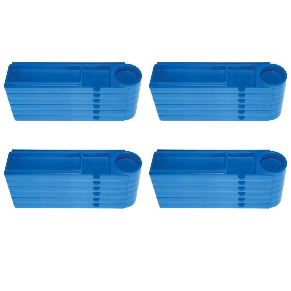 Really Good Stuff® Deluxe Desktop Prop And Park Tray With Adhesive Grip - Set Of 24 1 Really Good Stuff® Deluxe Desktop Prop And Park Tray With Adhesive Grip - Set Of 24