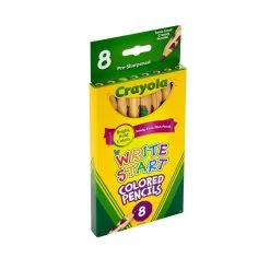 Crayola® Write-Start® Colored Pencils - Set Of 8 -Children School Supplies S285192 3