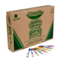Crayola® Ultra-Clean Washable® Marker Classpack® Value Pack - Set Of 200 -Children School Supplies S285312 2