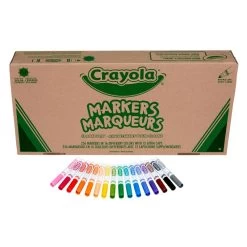 Crayola® Conical Tip Markers Classpack® - Regular, Set Of 256 7 Crayola® Conical Tip Markers Classpack® - Regular, Set Of 256 -Children School Supplies S285313 2
