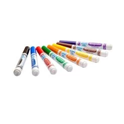 Crayola® Conical Tip Markers, Washable, Set Of 8 -Children School Supplies S285319 2