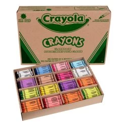 Crayola® Regular Crayons Classpack® Value Pack- 16 Colors, Set Of 800