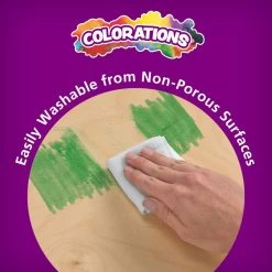 Colorations® Washable Chubby Markers - Set Of 16 -Children School Supplies S288820 3