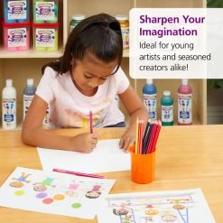 Colorations® Sustainable Regular Size Colored Pencils Value Pack - Set Of 240 -Children School Supplies S294629 2