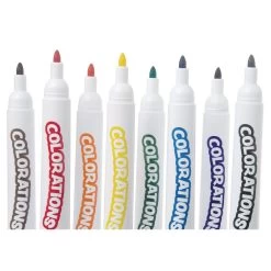 Colorations® Dry Erase Bullet Tip Markers - Set Of 8 -Children School Supplies S297182 2