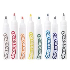 Colorations® Dry Erase Chisel Tip Markers - Set Of 8 -Children School Supplies S297183 2