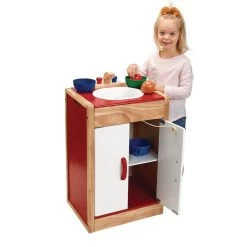 Hardwood Play Sink 6 Hardwood Play Sink -Children School Supplies S311790 1