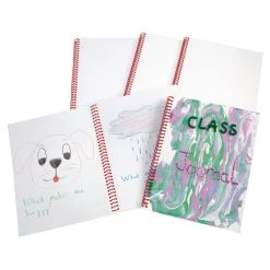 Colorations® Blank Journal Notebooks - Set Of 12 -Children School Supplies S319629 2