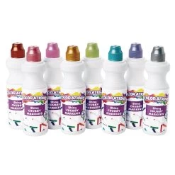 Colorations® Shiny Chubbie Markers - Set Of 8