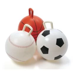 Discount School Supply® Sport Ball Hoppers - Set Of 3