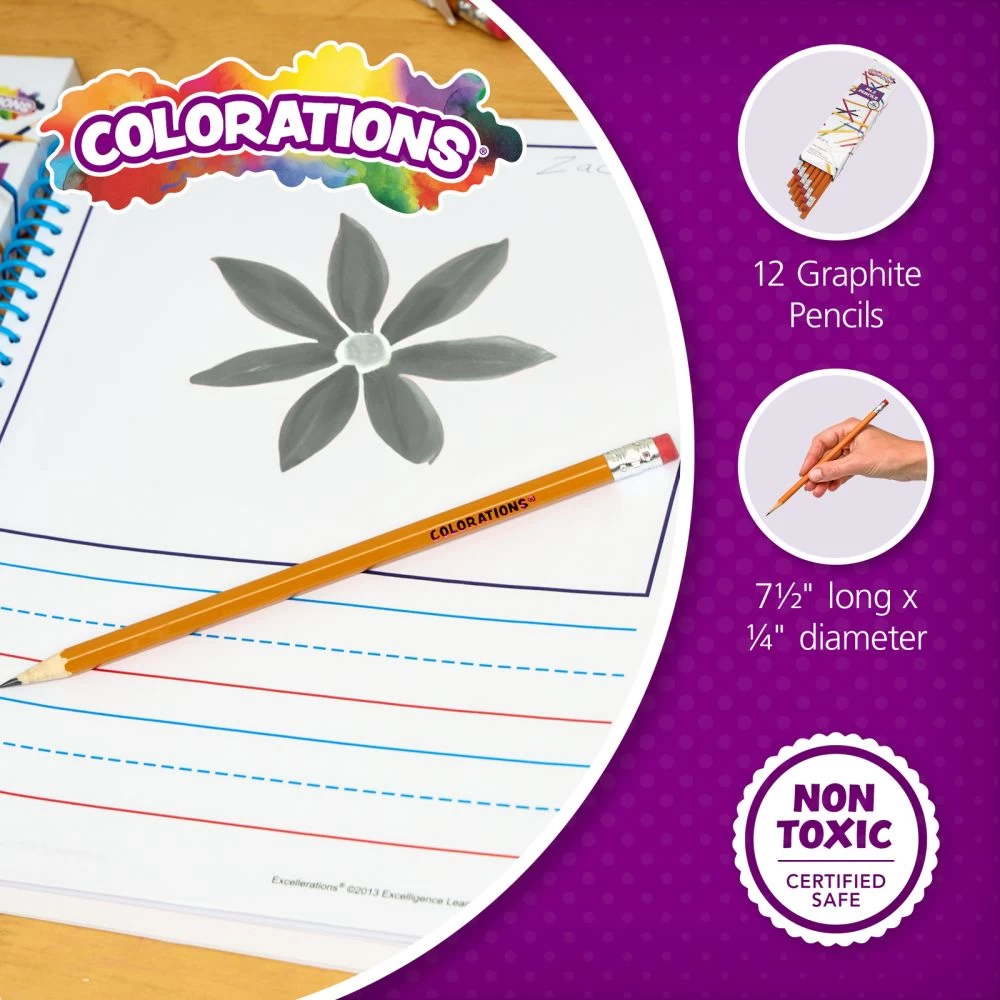 Colorations® No.2 Pencils Value Pack - Set Of 144 3 Colorations® No.2 Pencils Value Pack - Set Of 144 - Image 3
