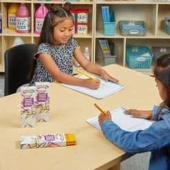 Colorations® Primary Pencils - Without Erasers, Set Of 12 -Children School Supplies S323146 2